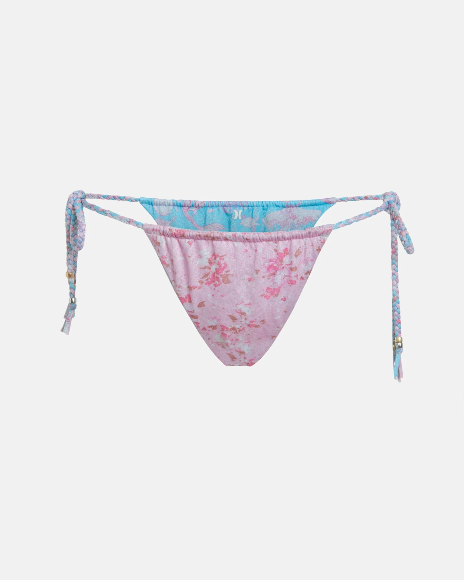 LoveShackFancy X Hurley - Under The Sea Reversible Braided Cheeky Tie Side Bikini Bottom 10 LoveShackFancy X Hurley - Under The Sea Reversible Braided Cheeky Tie Side Bikini Bottom - Image 8