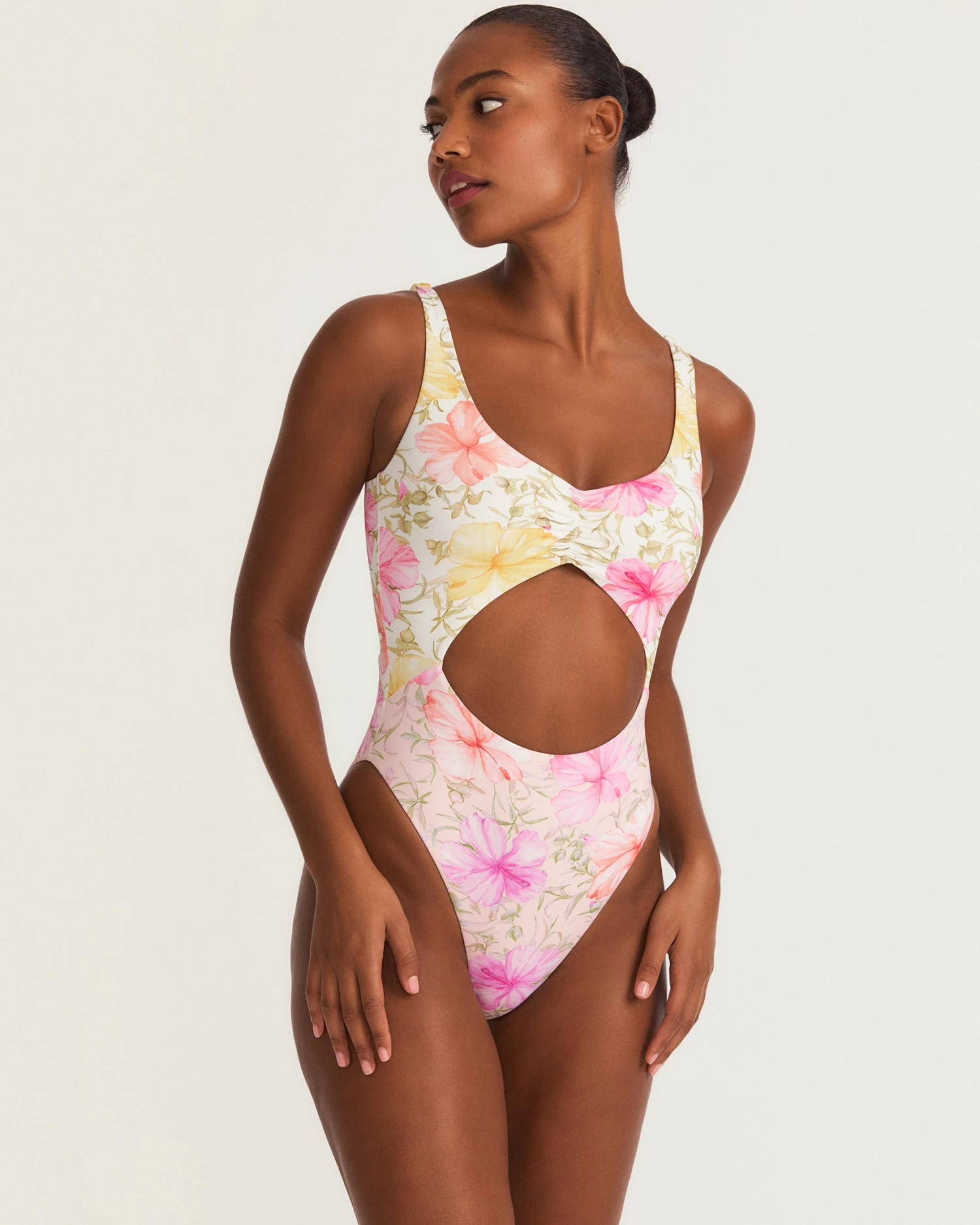 LoveShackFancy X Hurley - Hibiscus Cheeky One Piece 3 LoveShackFancy X Hurley - Hibiscus Cheeky One Piece