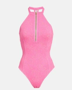 LoveShackFancy X Hurley - Eyelet Paisley Moderate One Piece 20 LoveShackFancy X Hurley - Eyelet Paisley Moderate One Piece -HURLEY Sales HLSFO102 COTTON CANDY 1