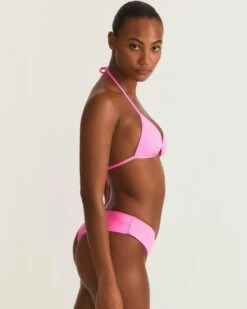 LoveShackFancy X Hurley - Rhinestone Fixed Tri Bikini Top 14 LoveShackFancy X Hurley - Rhinestone Fixed Tri Bikini Top -HURLEY Sales HLSFT106 COTTONCANDY 6