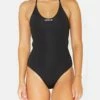 One And Only Solid One Piece -HURLEY Sales HO1008 BLACK 1