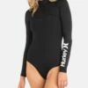 ONE AND ONLY BACK ZIP LONG SLEEVE SURFSUIT -HURLEY Sales HO1108 BLACK 1