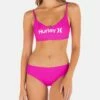 One And Only Solid Bralette -HURLEY Sales HT1238 DRAGONFRUIT 1