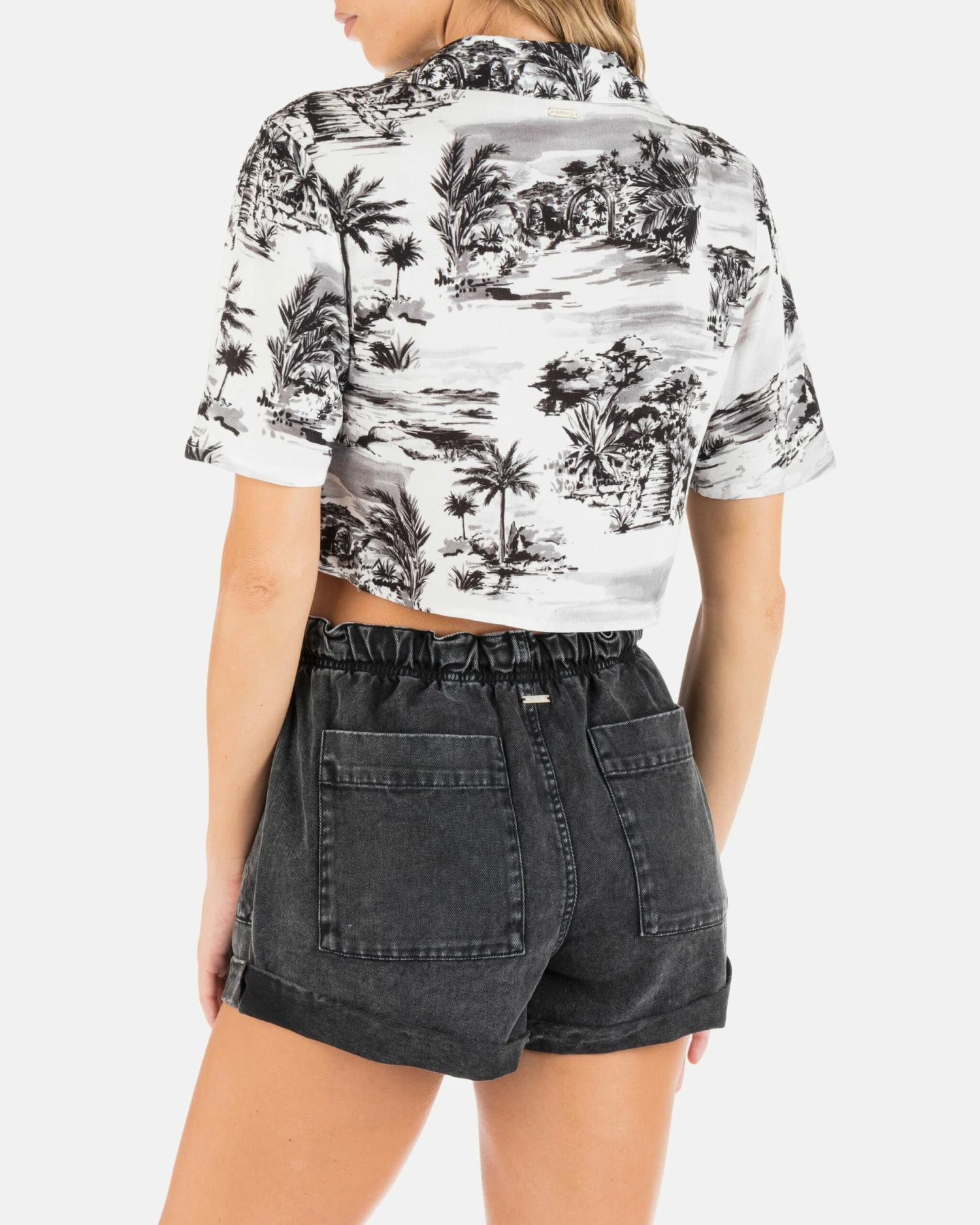 BEACH WALK CROP CAMP SHIRT 5 BEACH WALK CROP CAMP SHIRT - Image 3