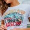 Nascar Only Rippen Baby Tee -HURLEY Sales HU059K3 WHITE 01