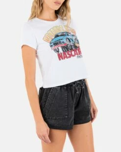 Nascar Only Rippen Baby Tee 14 Nascar Only Rippen Baby Tee -HURLEY Sales HU059K3 WHITE 4