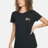 Retro Beach Perfect Short Sleeve Crew Tee -HURLEY Sales cq6402 black 1