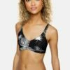 Max Floreetah Scoop Surf Top -HURLEY Sales ct2583 black palm 1 vv3