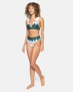 Playa Adjustable Banded Surf Top 10 Playa Adjustable Banded Surf Top -HURLEY Sales cu1982 vintage green 4