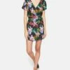Women's Waimea Wrap Dress 2 Women's Waimea Wrap Dress -HURLEY Sales cu8203 black orchid 1