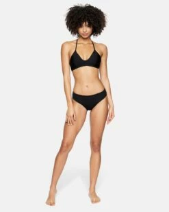 Solid Full Bikini Bottom 10 Solid Full Bikini Bottom -HURLEY Sales hb1013001 black 4