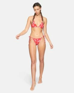 Star Spangled Reversible Slider Tie Side Cheeky Bikini Bottom 12 Star Spangled Reversible Slider Tie Side Cheeky Bikini Bottom -HURLEY Sales hb1071 red pepper multi 5