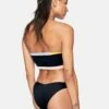 Colorblock V Front Cheeky Bikini Bottom 1 Colorblock V Front Cheeky Bikini Bottom -HURLEY Sales hb1083 black colorblock 1