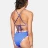 Retro Block Moderate High Waist Bikini Bottom -HURLEY Sales hb1100 lagoon multi 1