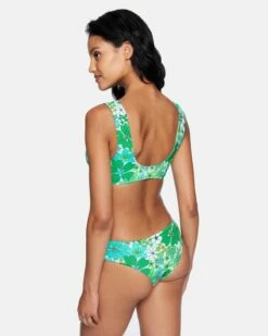 Wild Bloom Reversible Cheeky Hipster Bikini Bottom