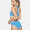Solid Reversible Full Bikini Bottom -HURLEY Sales hb1197 skyline blue jungle jade 1