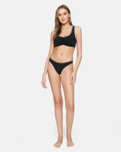 Coastal Moderate Bottom -HURLEY Sales hb1230 black white 4