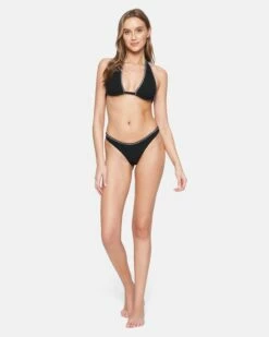 Coastal Cheeky French Bottom 10 Coastal Cheeky French Bottom -HURLEY Sales hb1231 black white 4