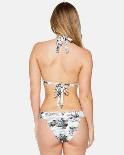 Beach Walk Cheeky French Bottom -HURLEY Sales hb1289 black white 3