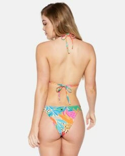Bahia Front Slide Cheeky Bottom 13 Bahia Front Slide Cheeky Bottom -HURLEY Sales hb1293 electric pink 3