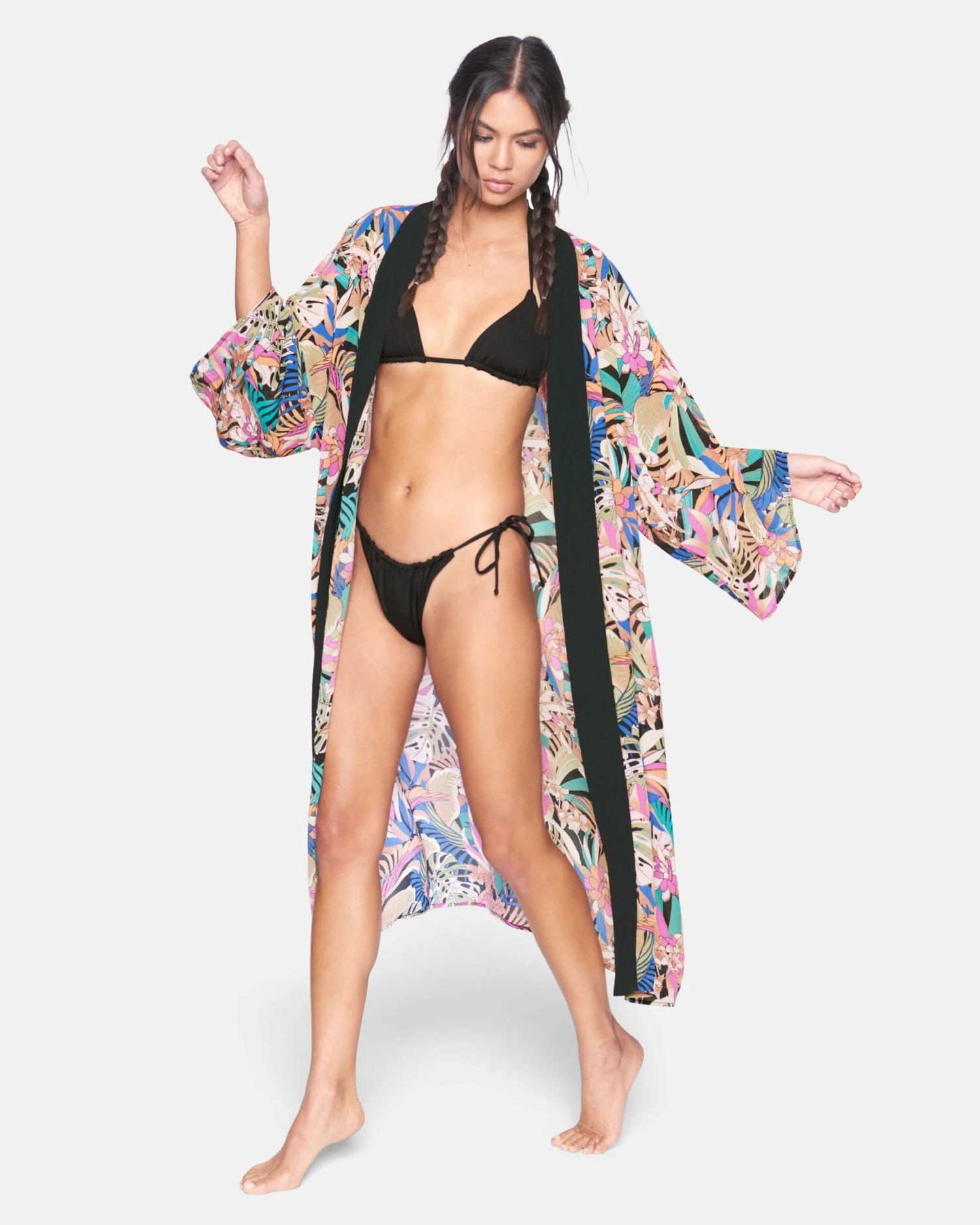 Palm Paradise Kimono 4 Palm Paradise Kimono - Image 2
