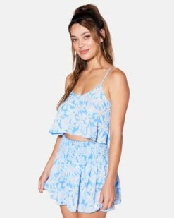 Daisy Me Scoop Front Swing Tank 9 Daisy Me Scoop Front Swing Tank -HURLEY Sales hc0197 bluebell 3