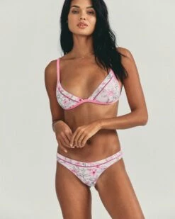 LSF X Hurley - Hawaiian Hibiscus Reversible Terry Fixed Tri Top -HURLEY Sales hlsft1007 watermelon sugar 1