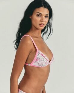 LSF X Hurley - Hawaiian Hibiscus Reversible Terry Fixed Tri Top -HURLEY Sales hlsft1007 watermelon sugar 2