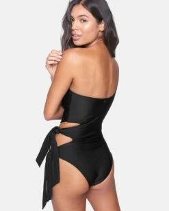 Side Tie 1 Pc -HURLEY Sales ho1011 black 3