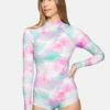 Carissa Moore Collection - Max Head In The Clouds Long Sleeve Body Suit 1 Carissa Moore Collection - Max Head In The Clouds Long Sleeve Body Suit -HURLEY Sales ho1025 lucite multi 1