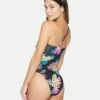 Hana Asymmetrical Cheeky One Piece -HURLEY Sales ho1116 black 1