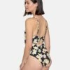 Max Plumeria Moderate One Piece -HURLEY Sales ho1125 black 1