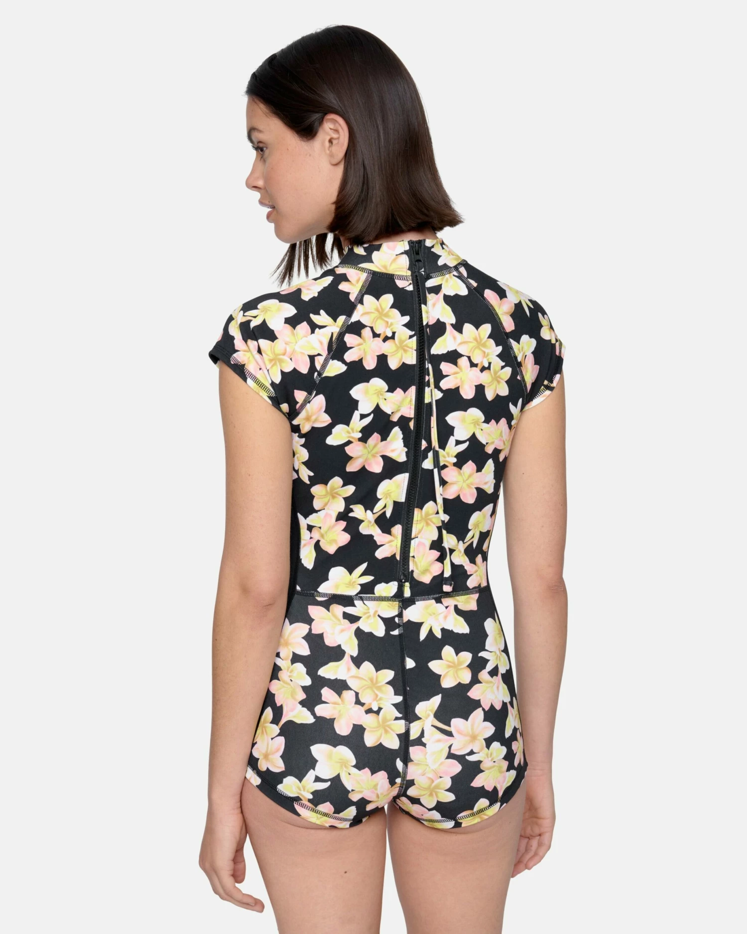 Max Plumeria Short Sleeve Surf Suit 4 Max Plumeria Short Sleeve Surf Suit - Image 2