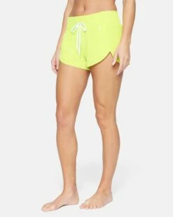 Aquas Solid 2.5" Boardshort -HURLEY Sales hs1006 neon lime 3
