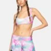 Carissa Moore Collection - Head In The Clouds 2.5" Soft Waistband Boardshorts -HURLEY Sales hs1024 lucite multi 1