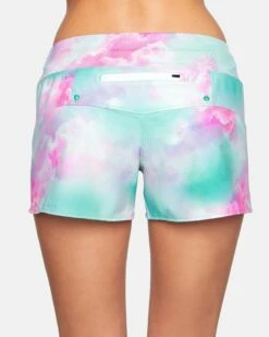 Carissa Moore Collection - Head In The Clouds 2.5" Soft Waistband Boardshorts -HURLEY Sales hs1024 lucite multi 3