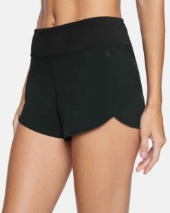 Solid 2.5" Soft Waistband Boardshorts -HURLEY Sales hs1028 black 3