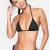 Solid Itsy Bitsy Bikini Top 2 Solid Itsy Bitsy Bikini Top -HURLEY Sales ht1016 black 1
