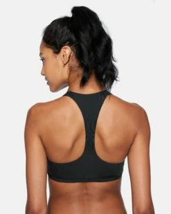 One And Only Solid Scoop Bikini Top -HURLEY Sales ht1029 black 3