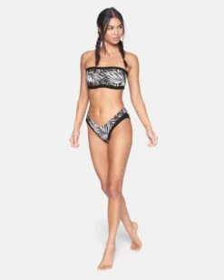 Block Party Bandeau -HURLEY Sales ht1031 black 4