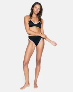 Colorblock Cross Back -HURLEY Sales ht1082 black colorblock 4