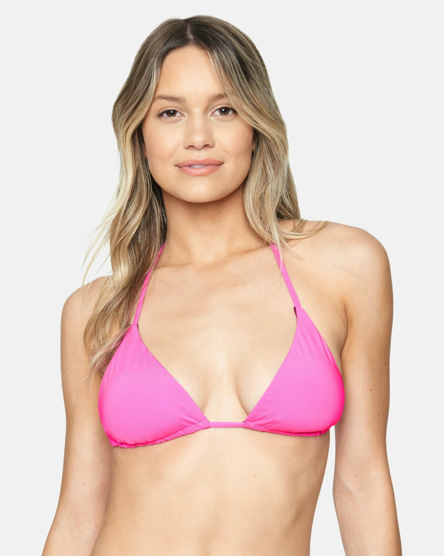 Solid Reversible Tri Bikini Top 3 Solid Reversible Tri Bikini Top