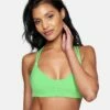 Max Solid Pull On Bikini Top 2 Max Solid Pull On Bikini Top -HURLEY Sales ht1120 kiwi kim 1
