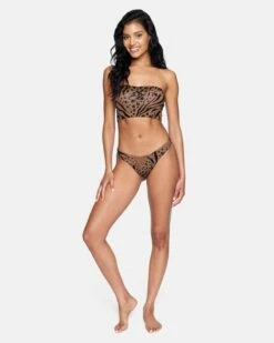 Animix Reversible Tube Bikini Top -HURLEY Sales ht1140 animix latte 4