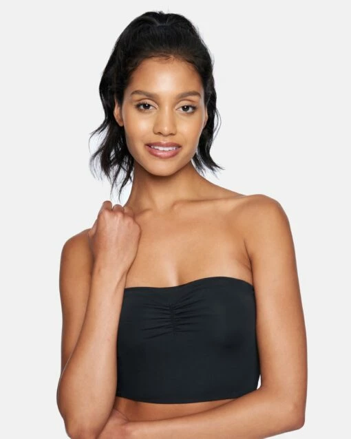 Solid Tube Bikini Top -HURLEY Sales ht1154 black 1