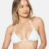 Texture Beach Itsy Bitsy Bikini Top -HURLEY Sales ht1164 coconut 1