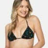 Cosmic Reversible Itsy Bitsy Bikini Top -HURLEY Sales ht1178 cosmic black 1