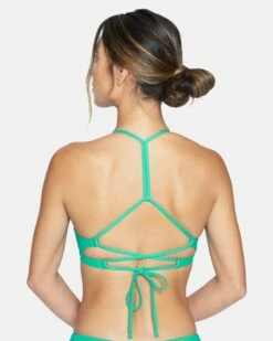 SOLID ADJUSTABLE TOP -HURLEY Sales ht1193 jungle jade lilac 3