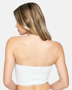 Texture Beach Tube Bikini Top -HURLEY Sales ht1198 coconut 3