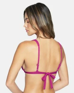 BABY RIB TALL TRIANGLE TOP 9 BABY RIB TALL TRIANGLE TOP -HURLEY Sales ht1208 sangria 3